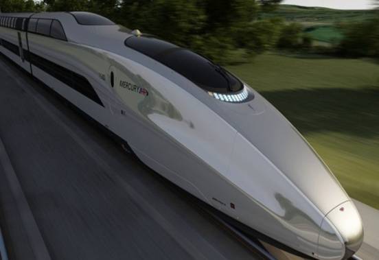 Foam aluminum products used in high speed train field